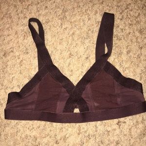 Maroon Bralette